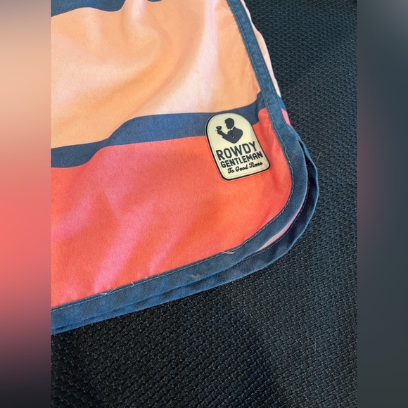 Rowdy Gentlemen Mens Size L Swim Trunks - Picture 8 of 8